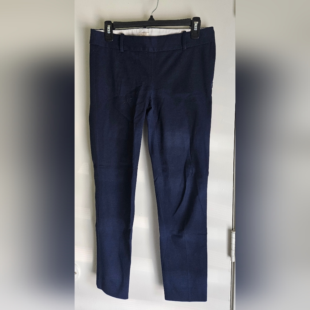Jcrew stretch navy pants
